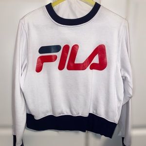 FILA cropped sweatshirt